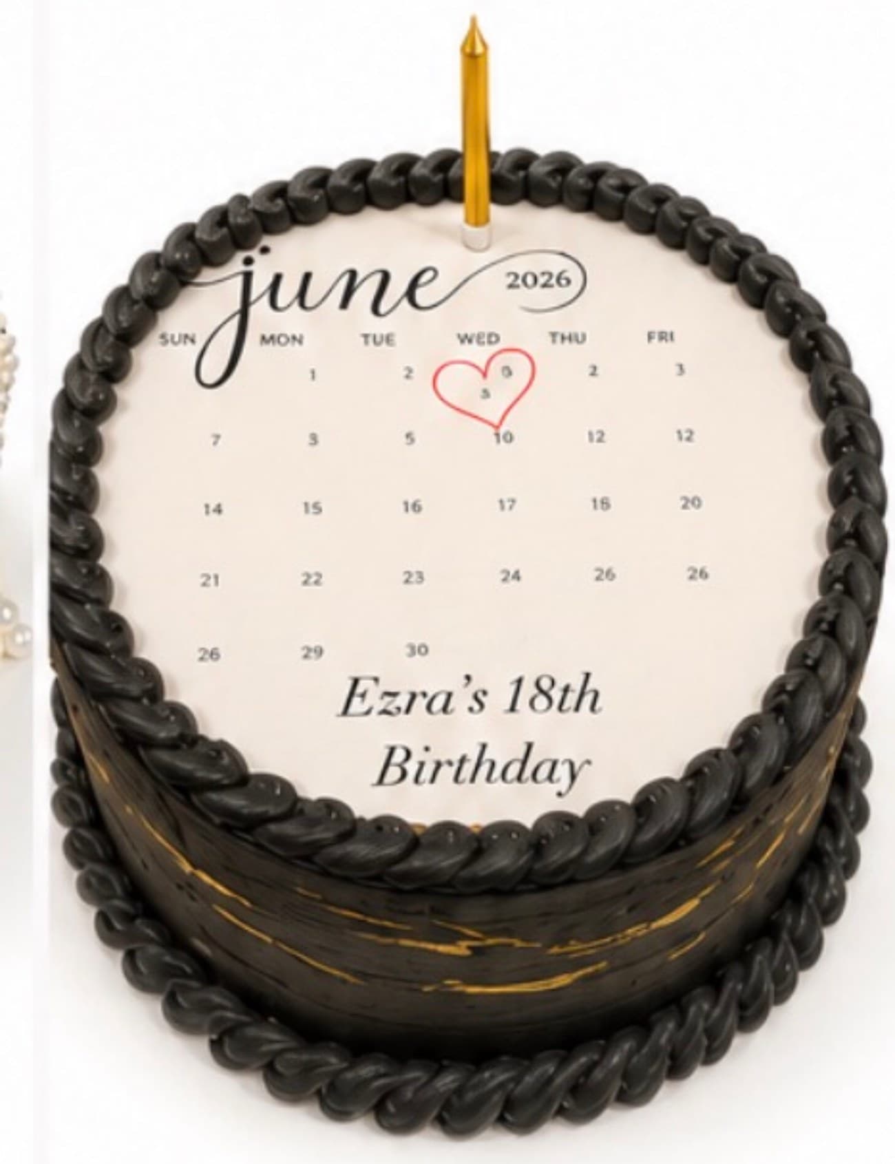 Round 10-Inch Cake